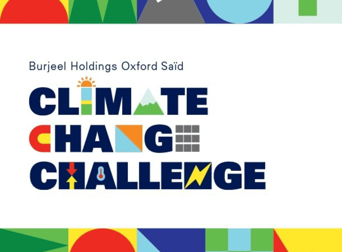 The Burjeel Holdings-Oxford Saïd Climate Change Challenge has announced the finalists of its worldwide competition, with entries from across 43 countries