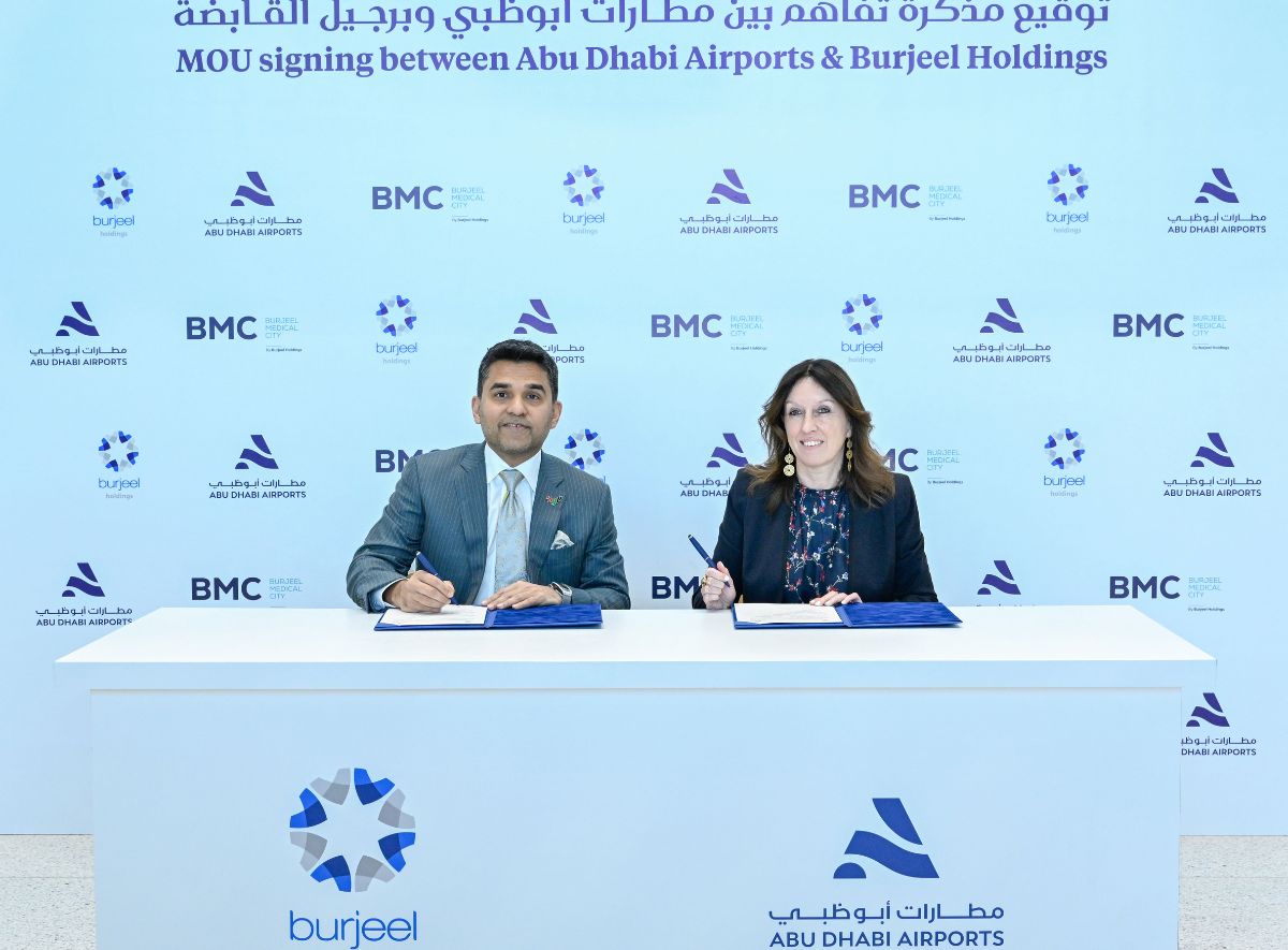 Abu Dhabi Airports and Burjeel Holdings announce partnership to enhance airport healthcare services 
