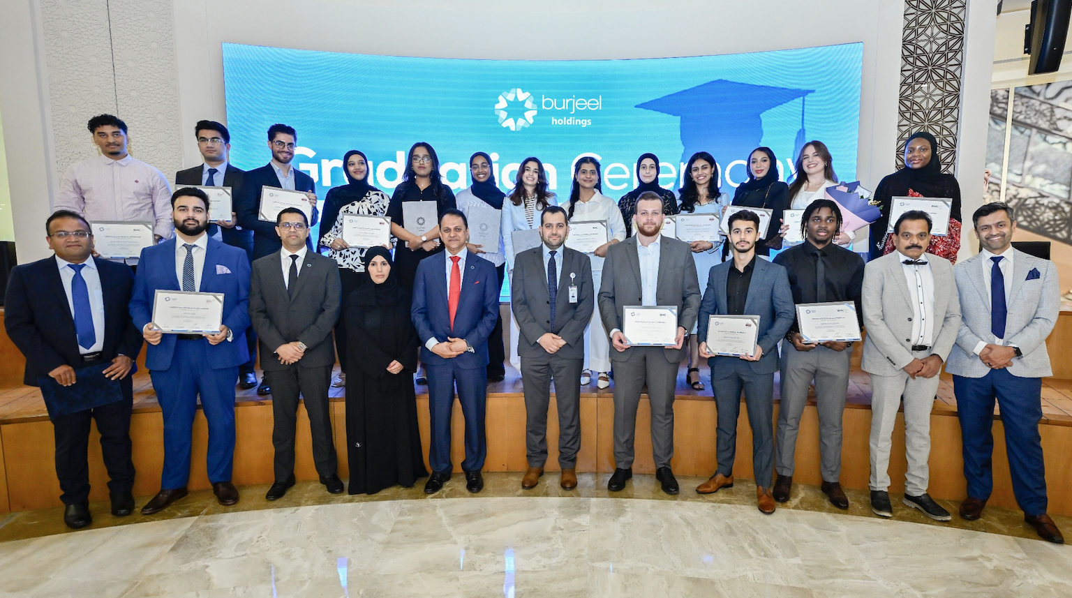 Burjeel Holdings Marks Graduation of 2023-2024 Medical Interns