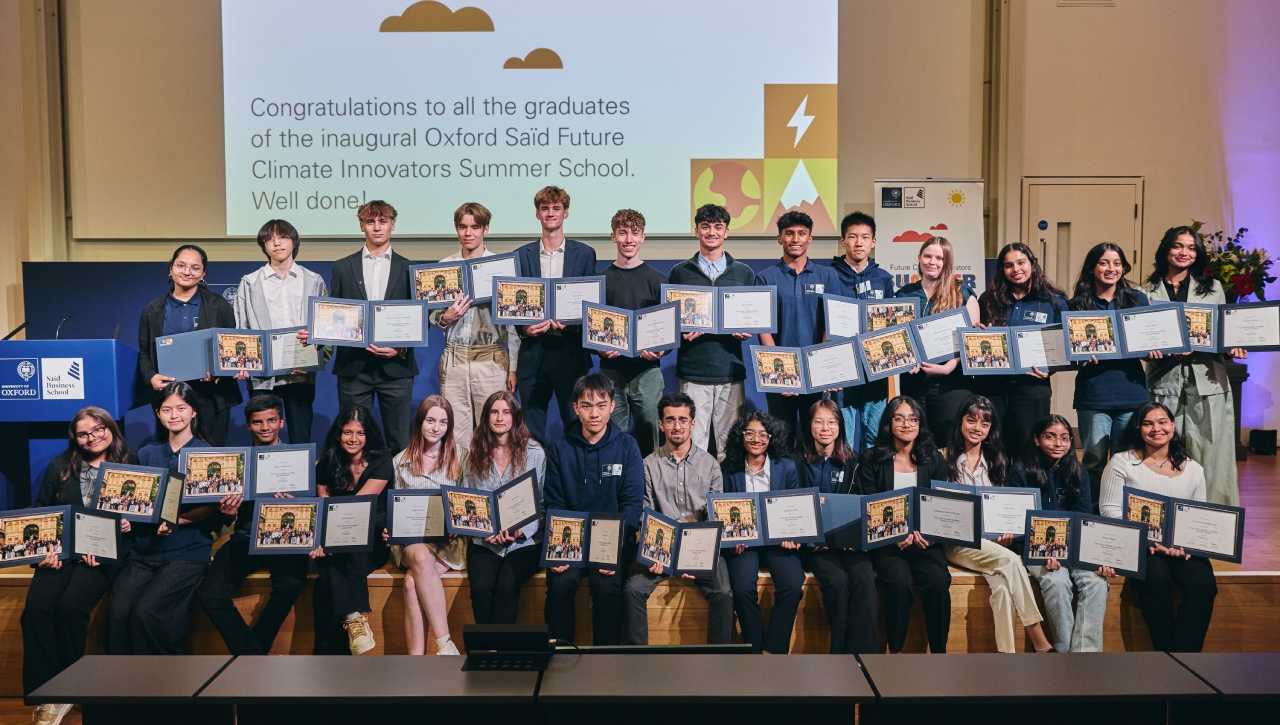 Global Youth and Educators Gear up for Oxford Saïd Burjeel Holdings Climate Change Challenge Finals at COP29