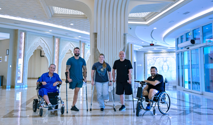 UAE’s Humanitarian Program Gives Amputees from Eight Countries a New Step Toward Life