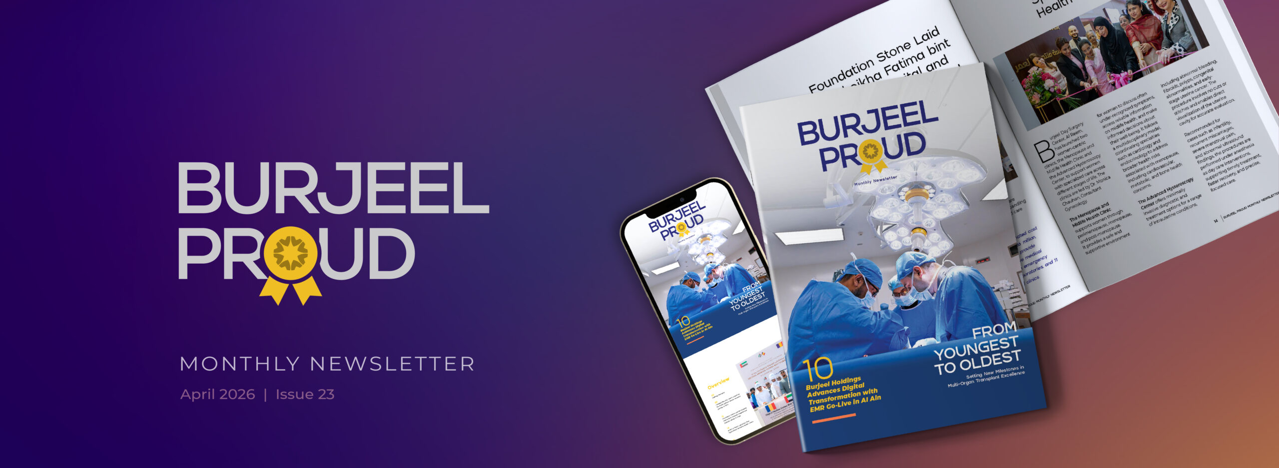 Transplant Breakthroughs, Innovation, and Recognition Define April at Burjeel Holdings