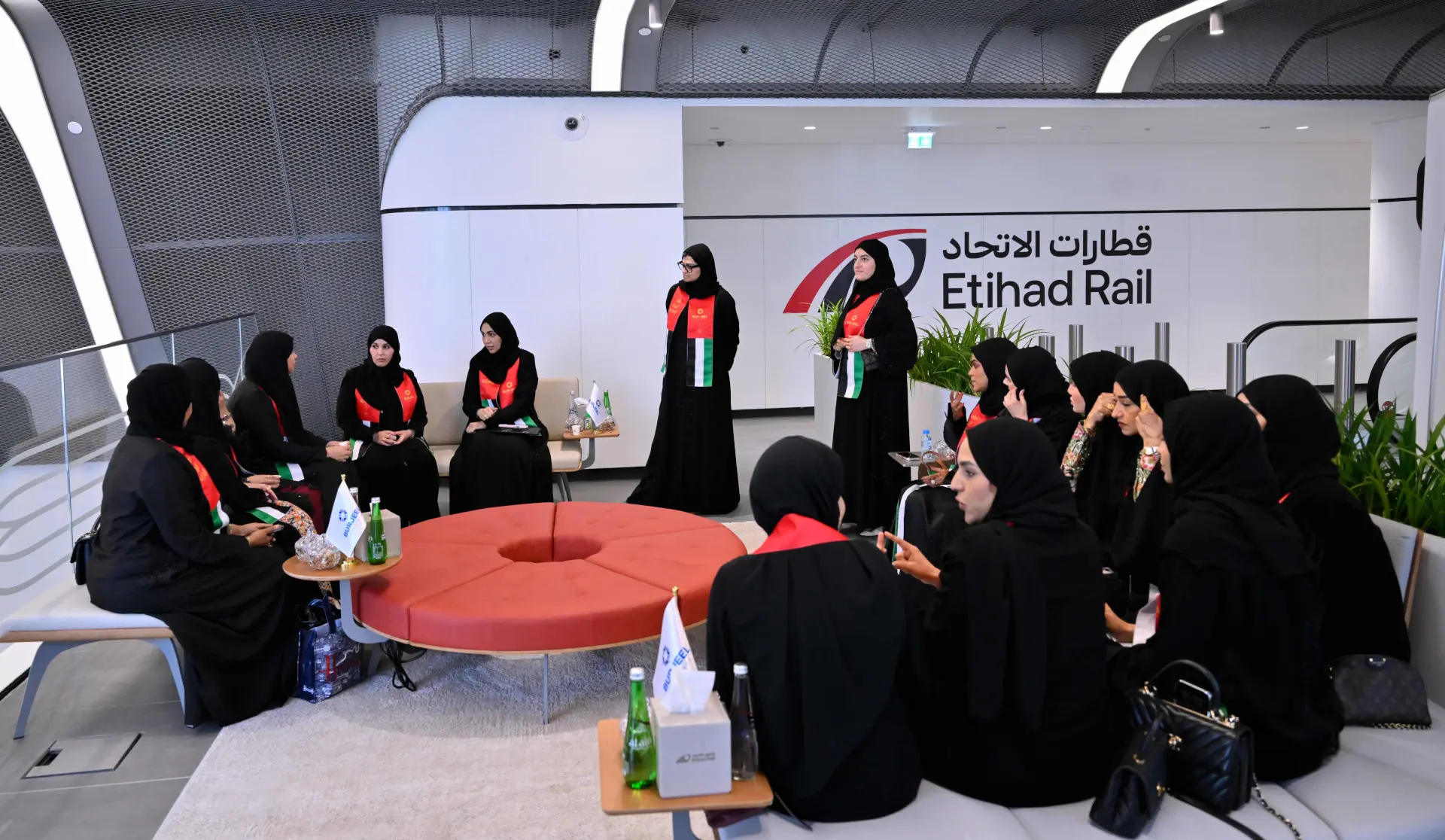 Three Generations of Emirati Healthcare Women Come Together on Etihad Rail Ahead of Emirati Women’s Day
